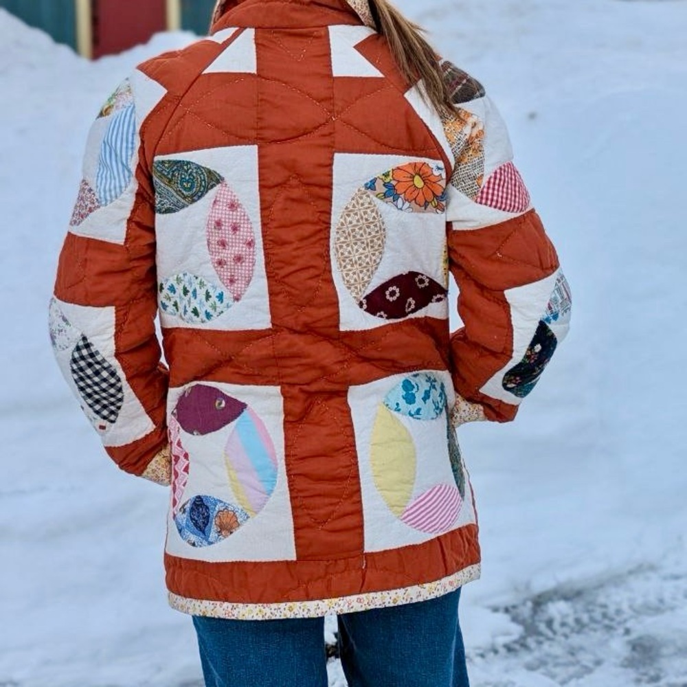 Handmade quilt coat - Picture 3 of 8